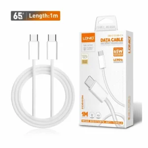 CABLE DATA LDNIO LC901 TYPE C TO TYPE C 5A 60W