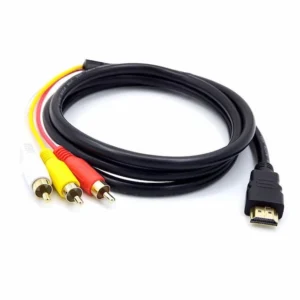 CABLE HDMI TO 3 RCA
