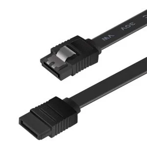CABLE SATA VERS SATA – DONNÉES 6 Gbps POUR HDD / SSD / LECTEUR CD – Image 2