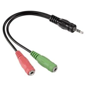 CABLE SON MALE TO 2 SORTIES FEMELLE