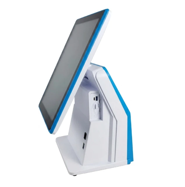CAISSE TACTILE ENIGMA I3 4eme / 4 / 128 + BATTERY 15" AVEC AFFICHEUR CLIENT+ WIFI
