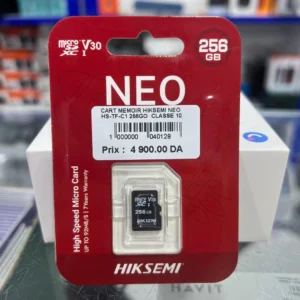CART MEMOIR HIKSEMI NEO HS-TF-C1 256GO CLASSE 10