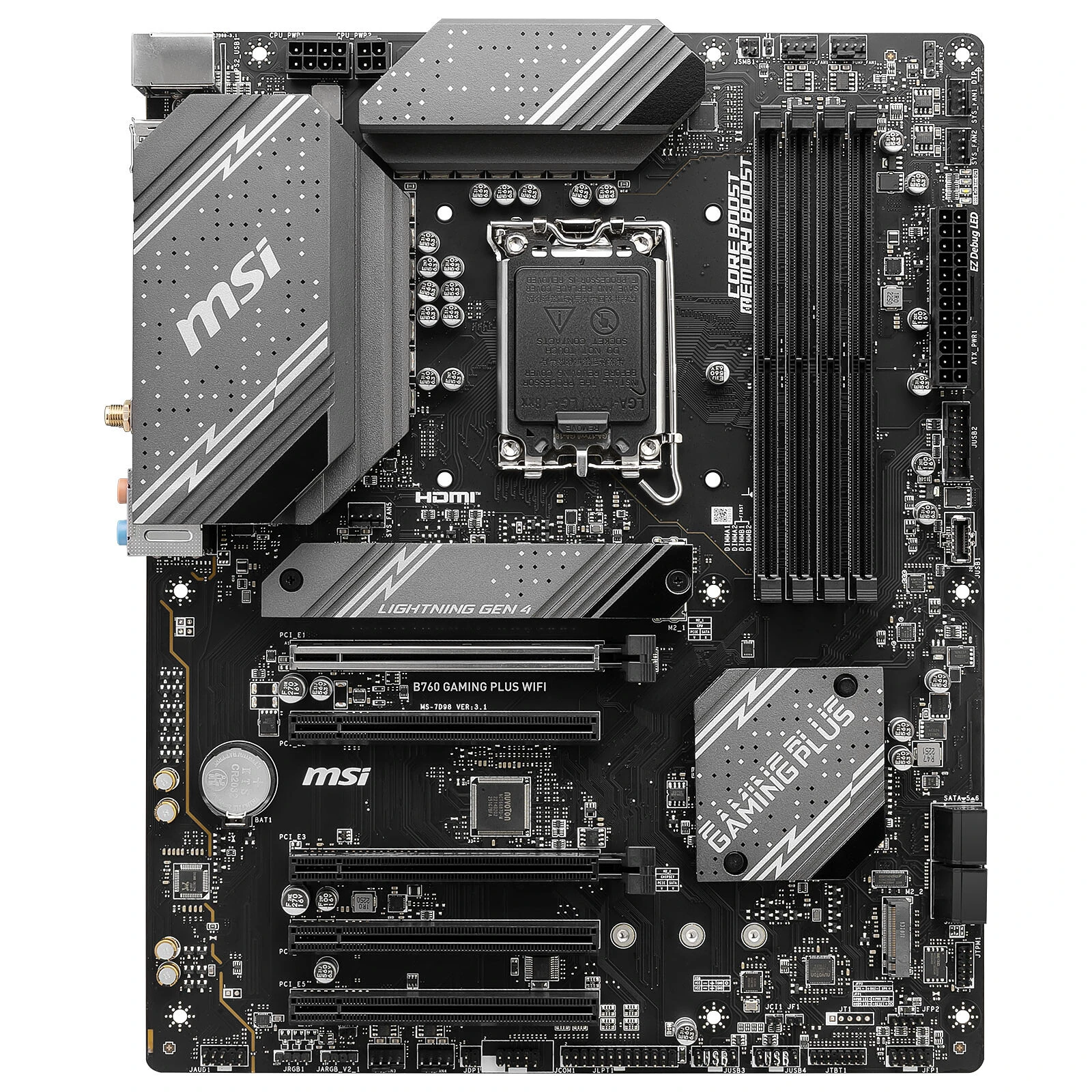 CART MER MSI B760 GAMING PLUS WIFI DDR5 – Image 3