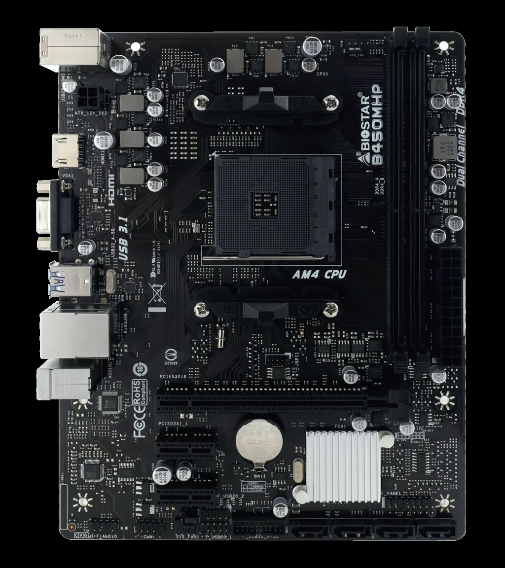 CARTE MERE BIOSTAR B450 MHP – Image 2