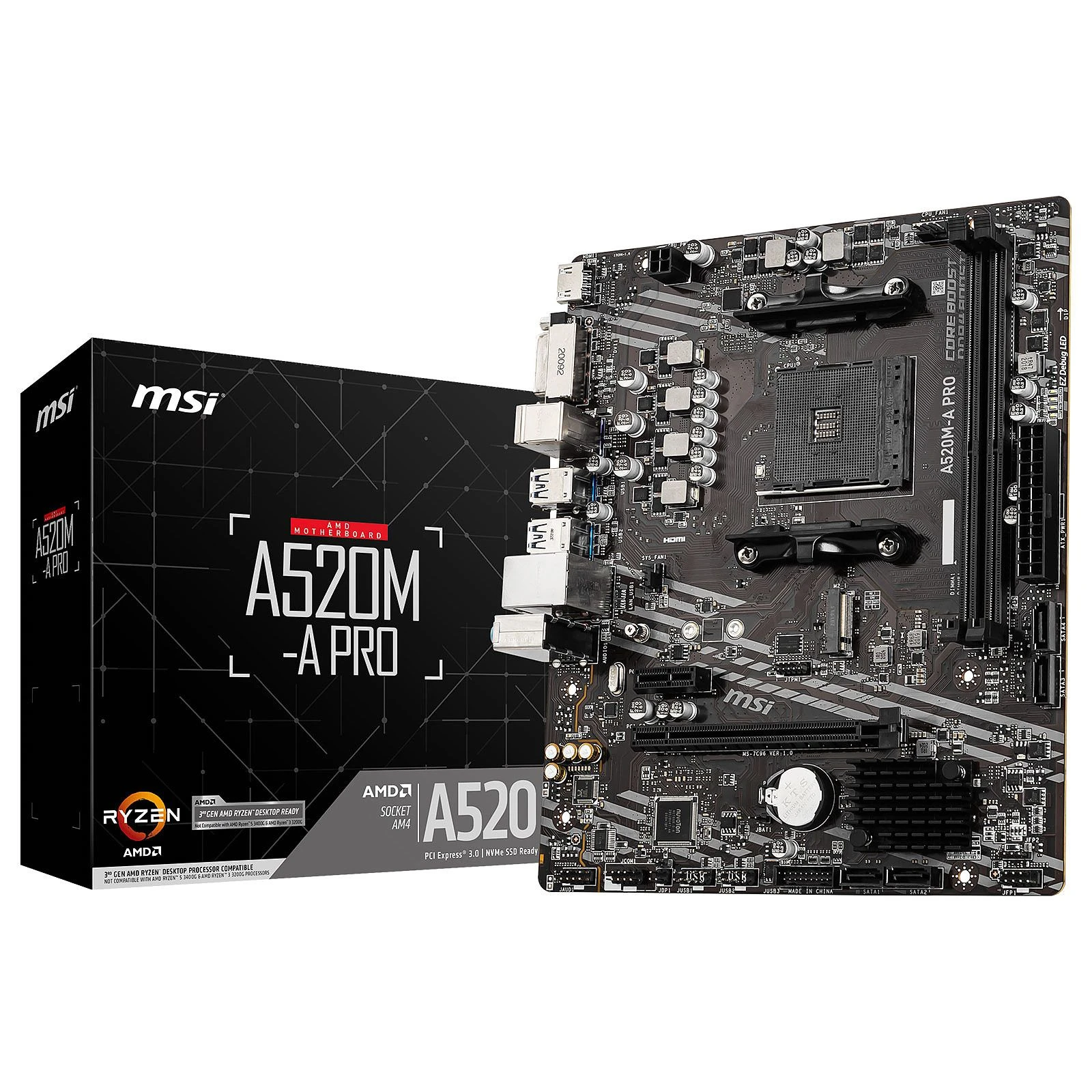 CARTE MERE MSI A520M A PRO – Image 9