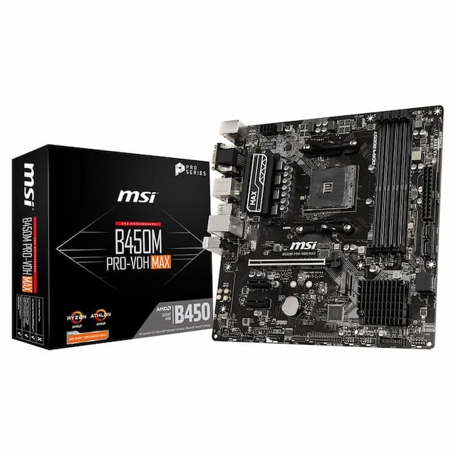CARTE MERE MSI B450M PRO VDH MAX