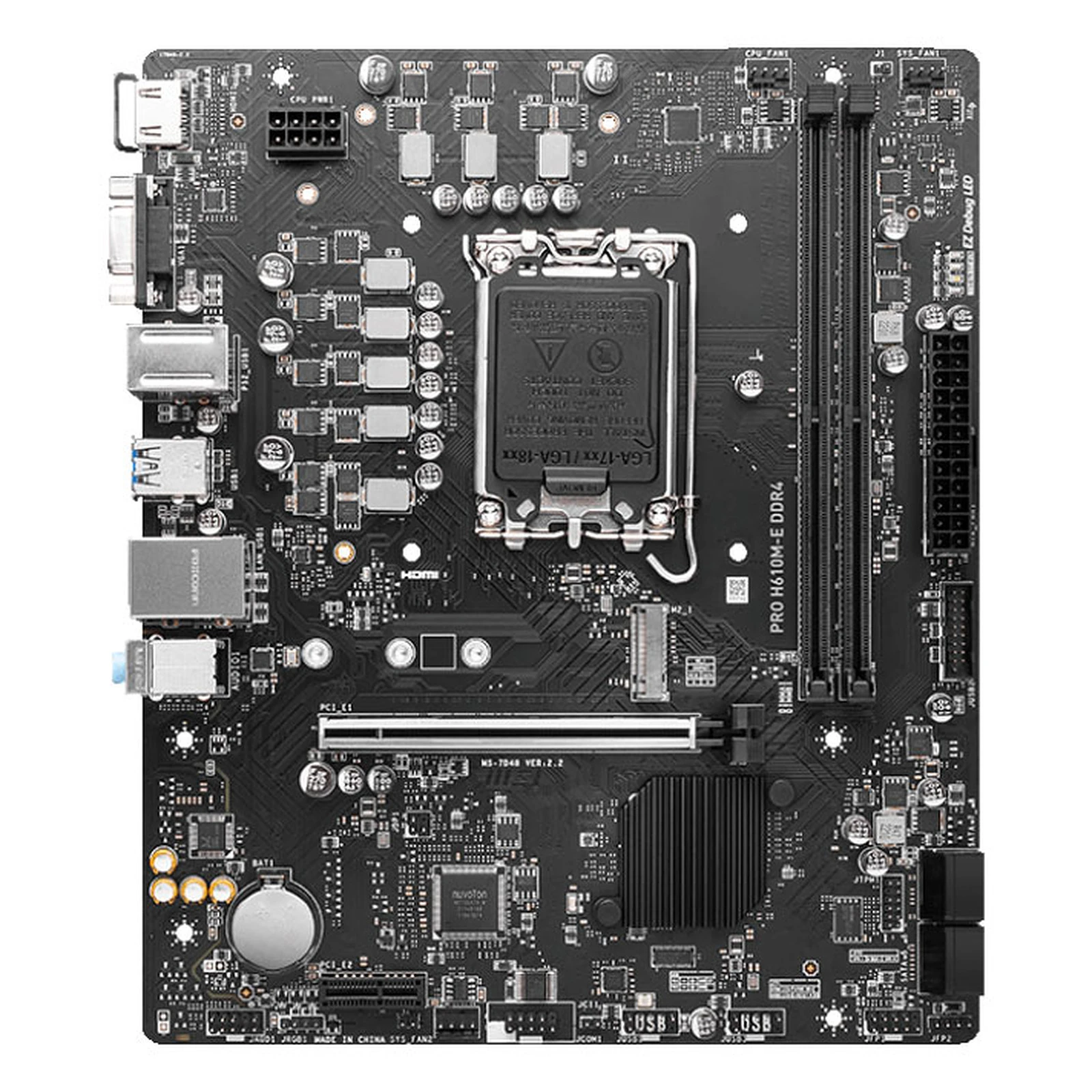CARTE MERE MSI H610 M-E DDR4 – Image 3
