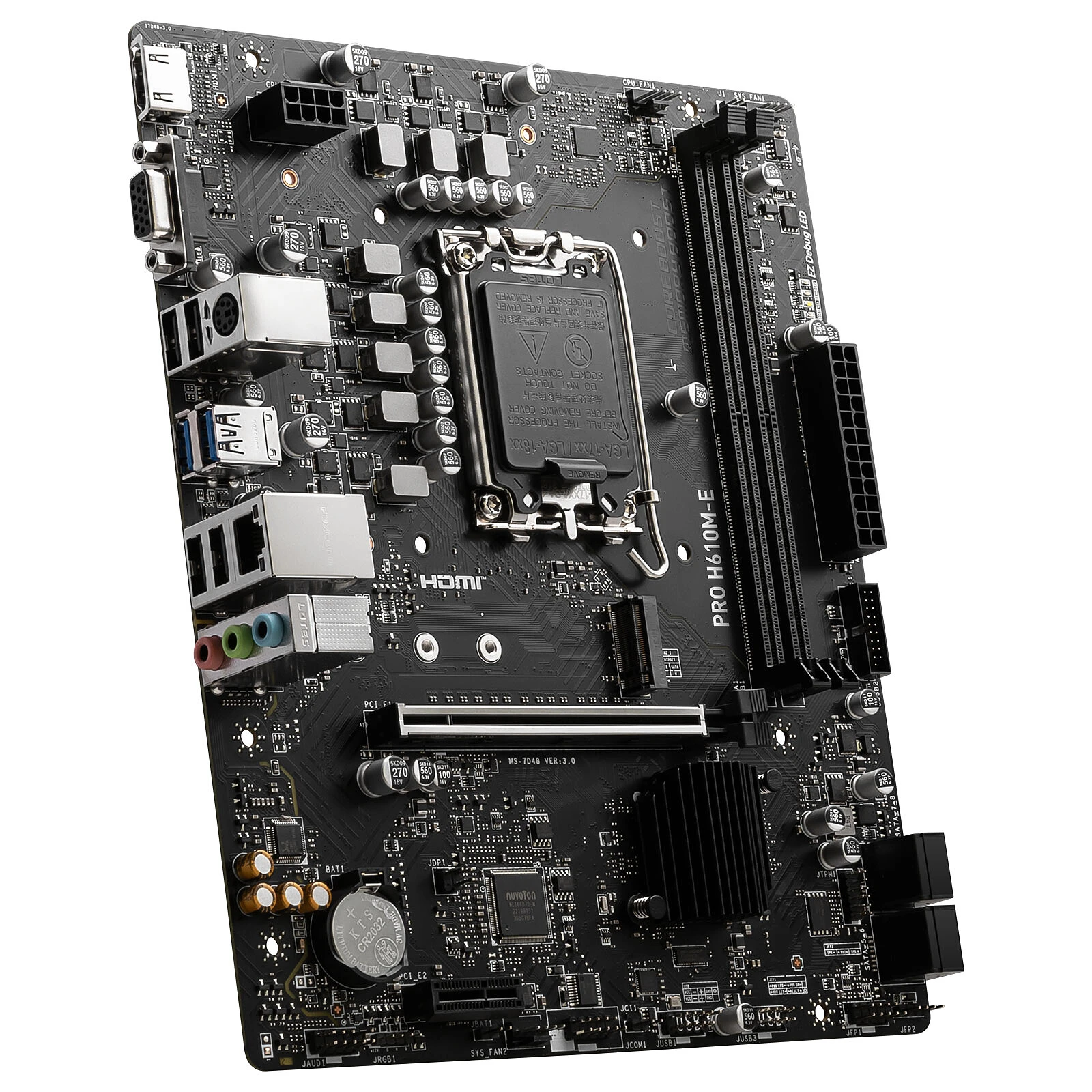 CARTE MERE MSI H610 M-E DDR5 – Image 3