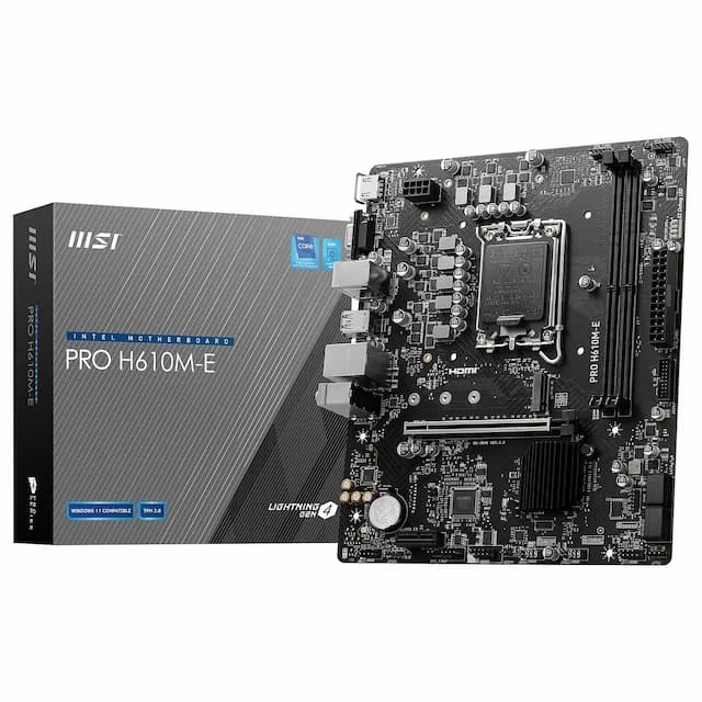 CARTE MERE MSI H610 M-E DDR5