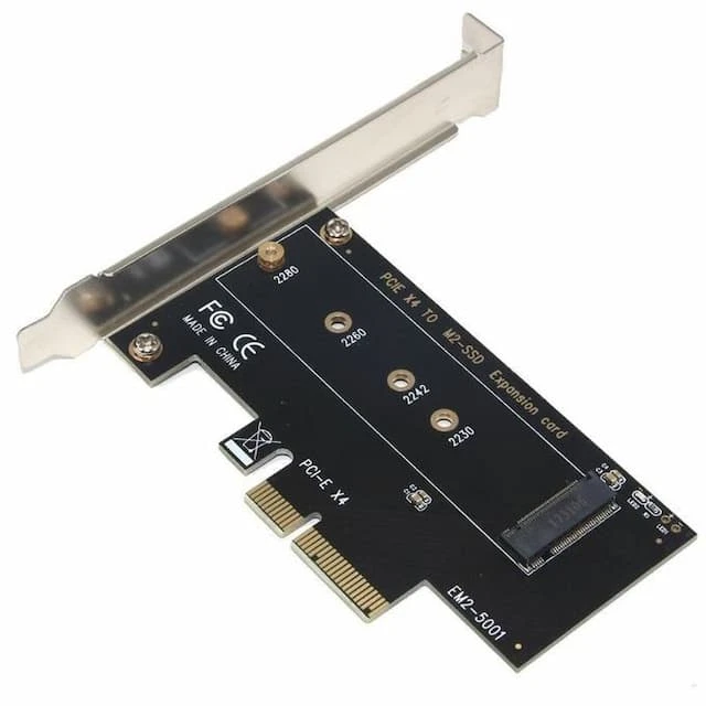 CARTE PCI EXPRESS TO M.2 NVME