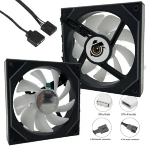 CASE FAN NOX M52 120mm ARGB BLACK