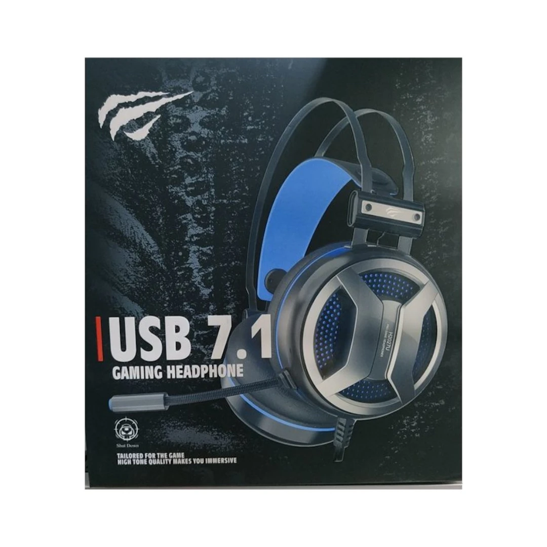 CASQUE GAMER HAVIT H2027U USB 7.1+VIBRATION – Image 3