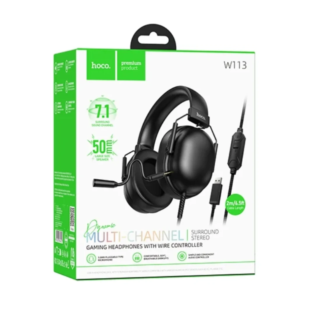 CASQUE GAMER HOCO W113 7.1 – Image 4
