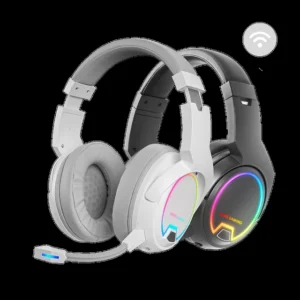 CASQUE MARS GAMING MHW100 SANS FIL BLANC / NOIR 7.1