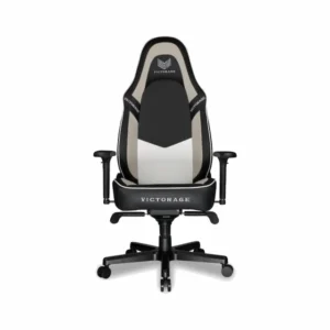 CHAISE GAMER VICTORAGE BLACK / WHITE NOUVEAU