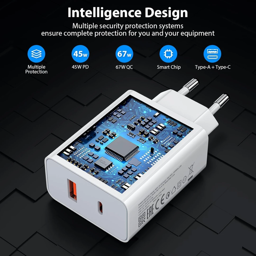CHARGEUR XIAOMI 67W TYPE C / USB – Image 3