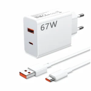 CHARGEUR XIAOMI 67W TYPE C / USB