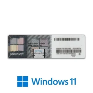 CLÉ D’ACTIVATION MICROSOFT WINDOWS 11 PRO OEM STICKER LICENCE