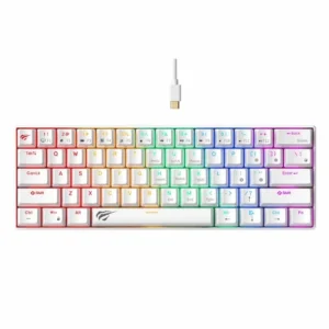 CLAVIER GAMER HAVIT KB903L TRANSPA SWITCH WHITE