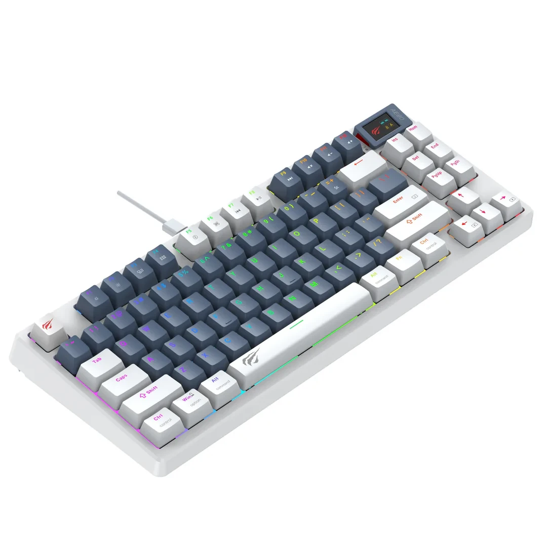 CLAVIER GAMER HAVIT MECANIQUE KB-884L SWITCH RED+SCREEN – Image 2