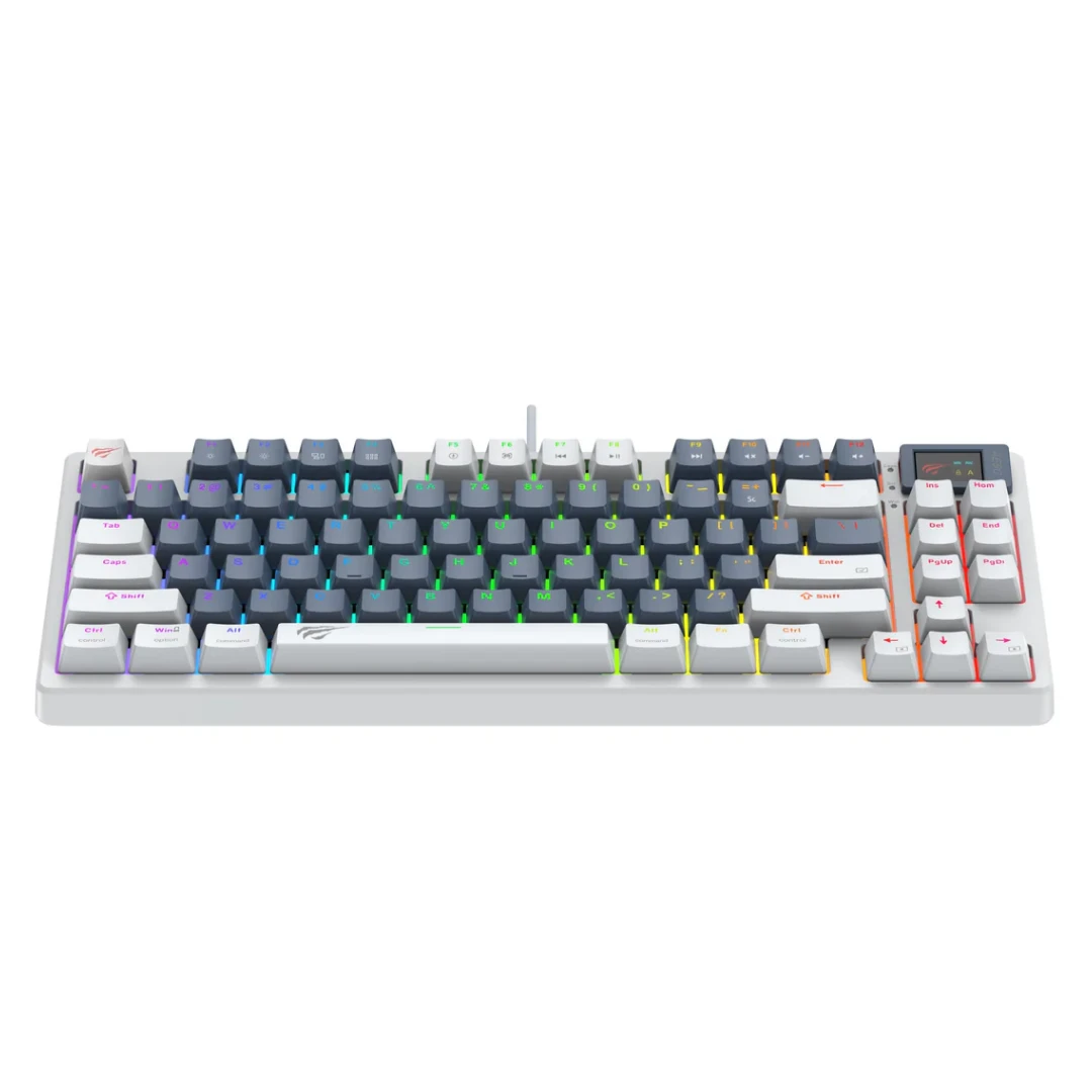 CLAVIER GAMER HAVIT MECANIQUE KB-884L SWITCH RED+SCREEN – Image 3
