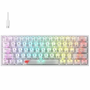 CLAVIER GAMER HAVIT MECANIQUE KB877 TRANSPARENT
