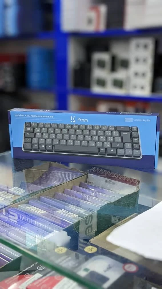 CLAVIER GAMER SANS FIL PCOM CX32 MECANIC MINI RECHARGABLE