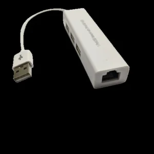 CLE USB RESEAUX RJ45 TO USB + 3 SORTIES USB