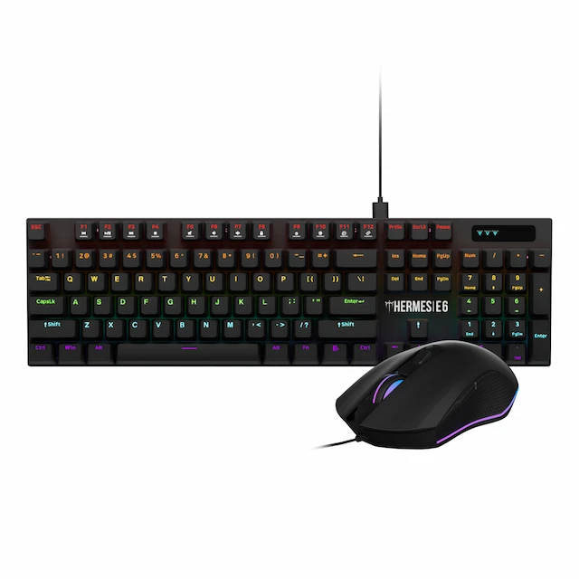 COMBO 2IN1 CLAVIER / SOURIS GAMER GAMDIAS HERMES E6