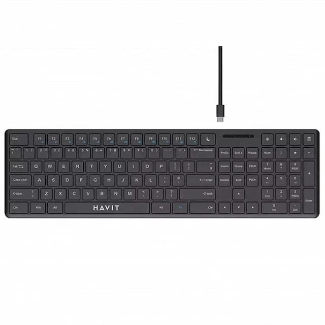 COMBO CLAVIER RECHARGABLE / SOURIS SANS FIL HAVIT KB 252