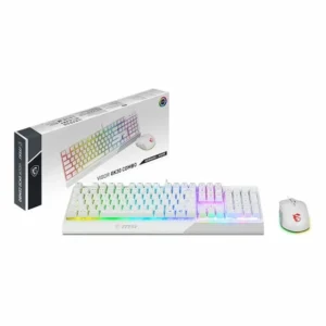 COMBO CLAVIER / SOURIS GAMER MSI VIGOR GK30 WHITE