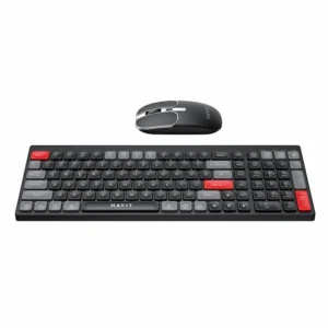 COMBO CLAVIER / SOURIS SANS FIL HAVIT KB-830WB RECHARGABLE 2.4G+B