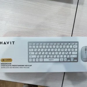 COMBO CLAVIER / SOURIS SANS FIL HAVIT KB221GCM