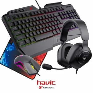 COMBO GAMER 4IN1 HAVIT CLAVIER / SOURIS / CASQUE TAPI KB4236