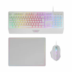 COMBO MARS GAMING MCP-124 WHITE