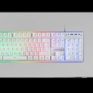 COMBO MARS GAMING MCPX 3 IN 1 CLAVIER / SOURIS / TAPIS NOIR / BLANC