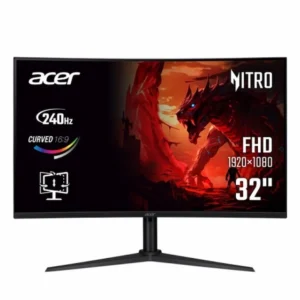 ECRAN ACER NITRO XZ320A 32" 1MS 240HZ HDR ADJUSTABLE FHD CURVED