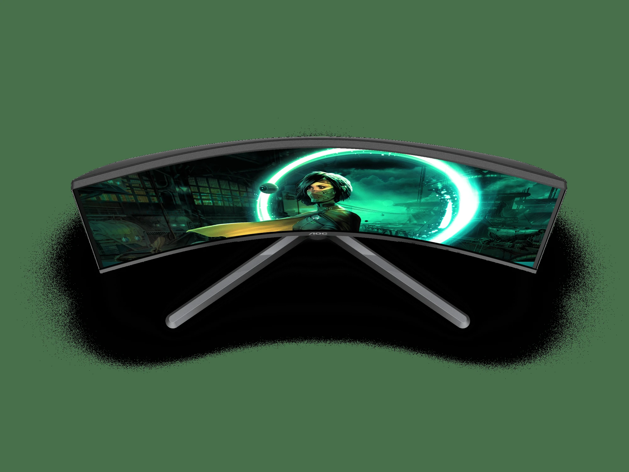 ECRAN AOC 32" 2K CQ32G3SE 165HZ 1MS CURVED – Image 6