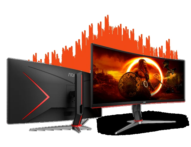 ECRAN AOC 34" IPS CU34G2X ULTA WIDE WQHD 2K CURVED 144HZ 1MS ADJUSTABLE STAND