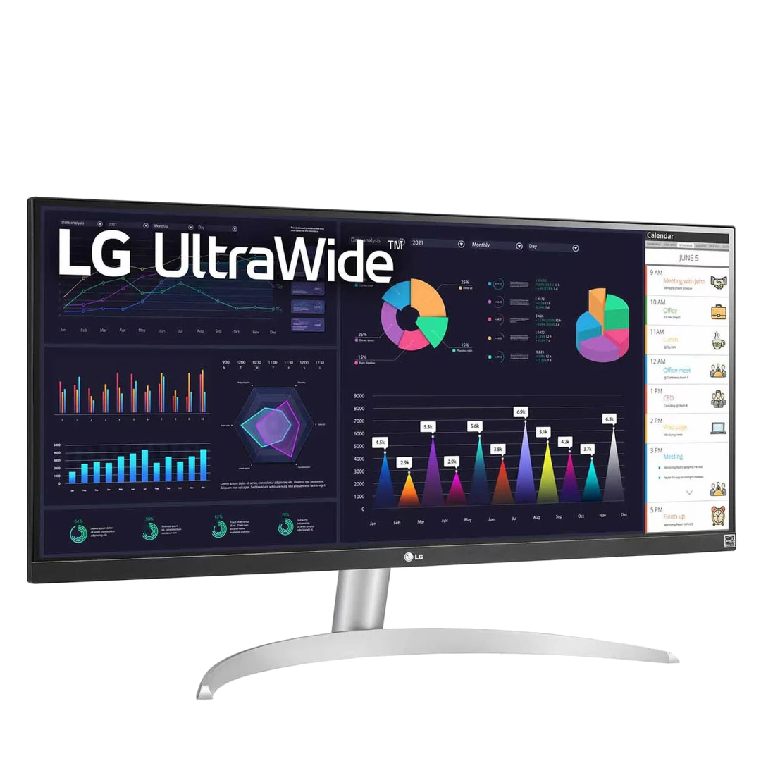 ECRAN LG 29" WQ 600W 100HZ 5MS IPS FHD UltraWide USB-C 3.1 WHITE – Image 2