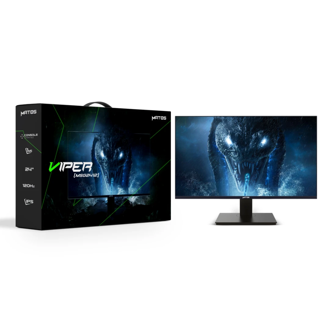 ECRAN MATOS 24" MSG2412 VIPER 120HZ 1Ms IPS FULL HD – Image 4
