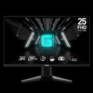 ECRAN MSI G255F 25" 180hz / 1ms / IPS BLACK