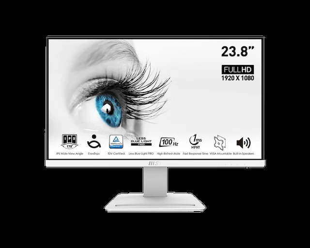 ECRAN MSI MP243XW 24" 100hz / 1ms / IPS WHITE