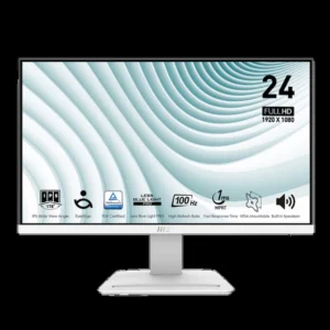 ECRAN MSI PRO 24" MP243XW 100HZ 1MS IPS WHITE 2X SPECAKERS