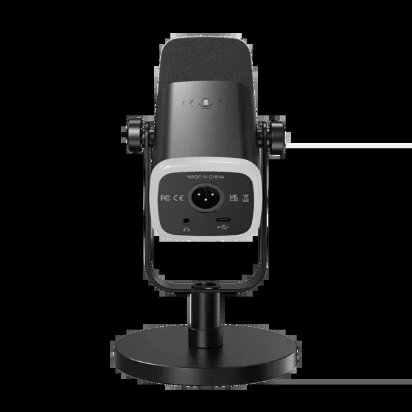 FIFINE AmpliGame AM8 USB/XLR Dynamic Microphone RGB BLACK – Image 2