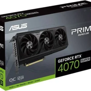 GPU ASUS PRIME RTX 4070 SUPER 3 FAN OC 12 GB