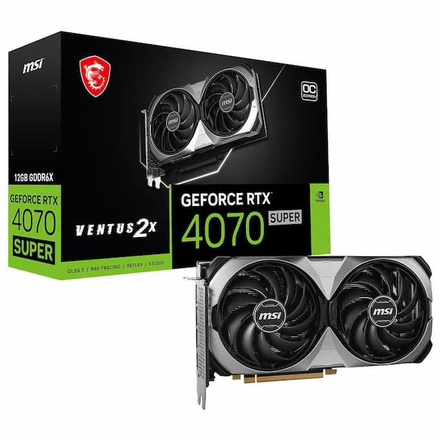 GPU MSI RTX 4070 SUPER VENTUS X2 OC 12 GB
