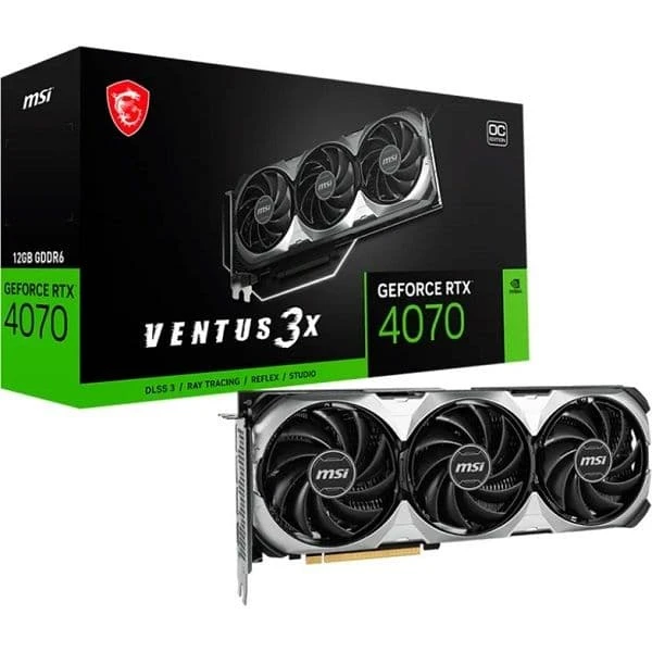 GPU MSI RTX 4070 VENTUS 3X E1 OC 12GB
