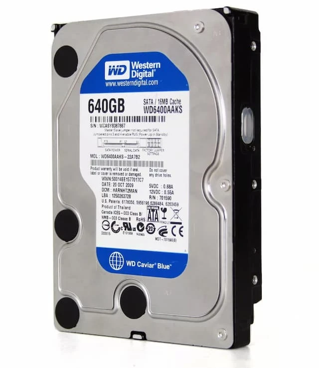 HDD 3.5 640 GO REC