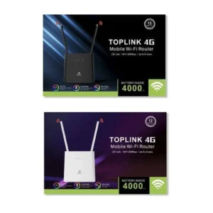 MODEM 4G TOPLINK 5G HW303 / BATTERIE 4000mah 2 ANTTIN